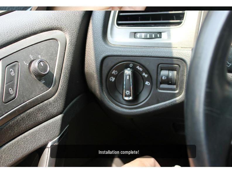 Compatible Automatic Headlight Switch for Volkswagen Sagitar, Touran, Tiguan, Magotan, and Golf 6.