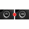 Start Button Ignition Switch Cover Trim Real Carbon Fiber For Cadillac XT5 16-20