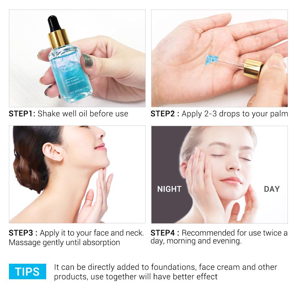 Buy BREYLEE Hyaluronic Acid Essential Oils Moisturizer Nourishing Facial Serum AntiAging Anti