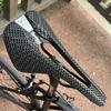 RACEWORK 30CRMO Fahrrad 3D-gedruckter Sattel MTB Mountain Road Fahrradsattel Bequeme Wabenstruktur