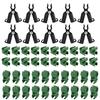 For Garden Setup Plant Trellis Connectors Home Gardening Black Climbing Plant Trellis Connectors Robust Plastic Construction