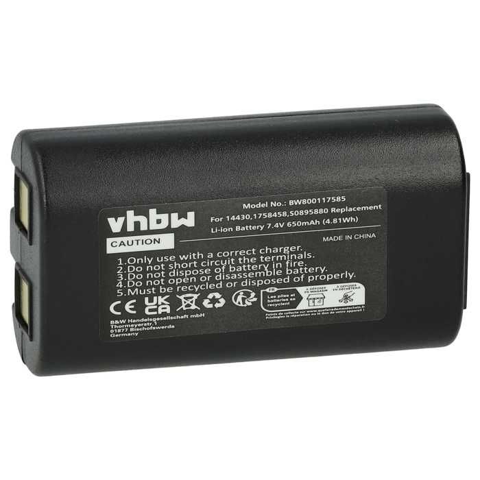 Vhbw Batterie Compatible Avec Dymo LabelManager 260, 260P, 280, PnP Imprimante, Scanner, Imprimante D'étiquettes (650mAh, 7,4V,