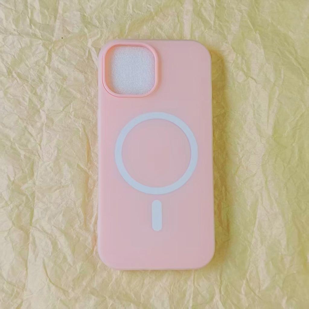Matte Feel Magnetic Phone Case for Apple 16/15/14 Pro Max, Shockproof and Anti-Slip Phone Cover, Custom Material
