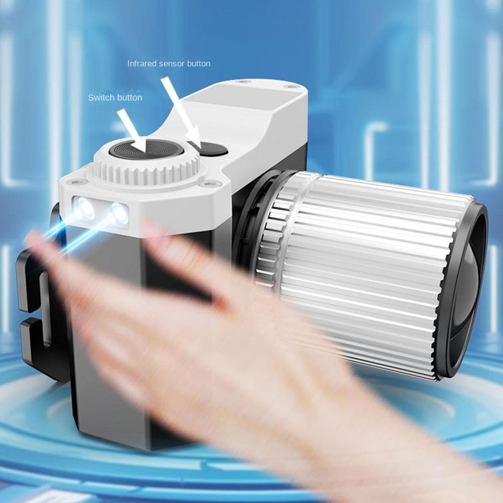 Type -C Rechargeable LED Induction  Headlamp High Powerful Head Flashlight  Outdoor