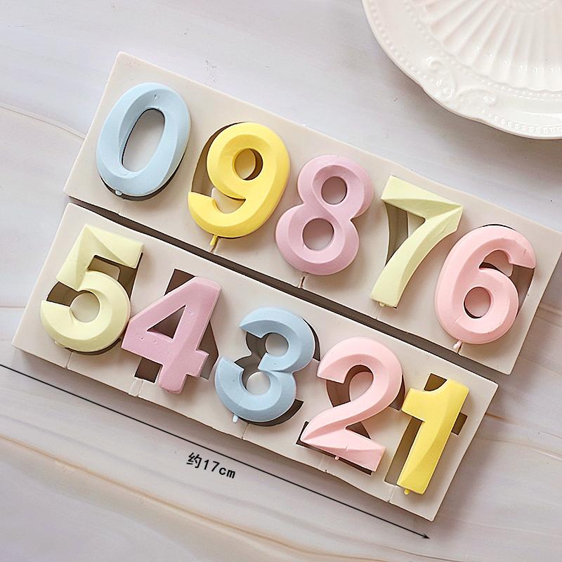 Silicone Number Cake Mold for Fondant, Gum Paste & Chocolate