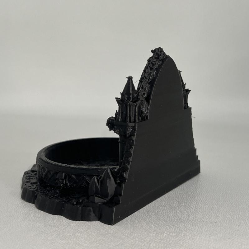 Castles Decorative Tray for Home Decors Gothic Castles Tray Key Tray Entryway Decors Jewelry Organizers Trinket Dishes