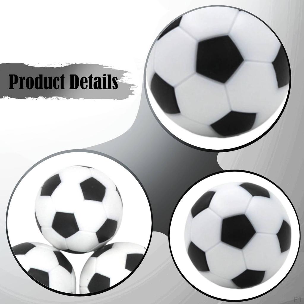 6 Mini Foosball Balls, Official Accessories, Replacement Balls for And Foosball.