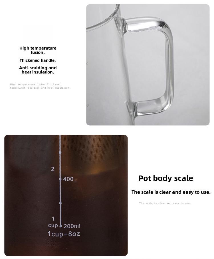 Glass Cold Brew Coffee Maker with Filter