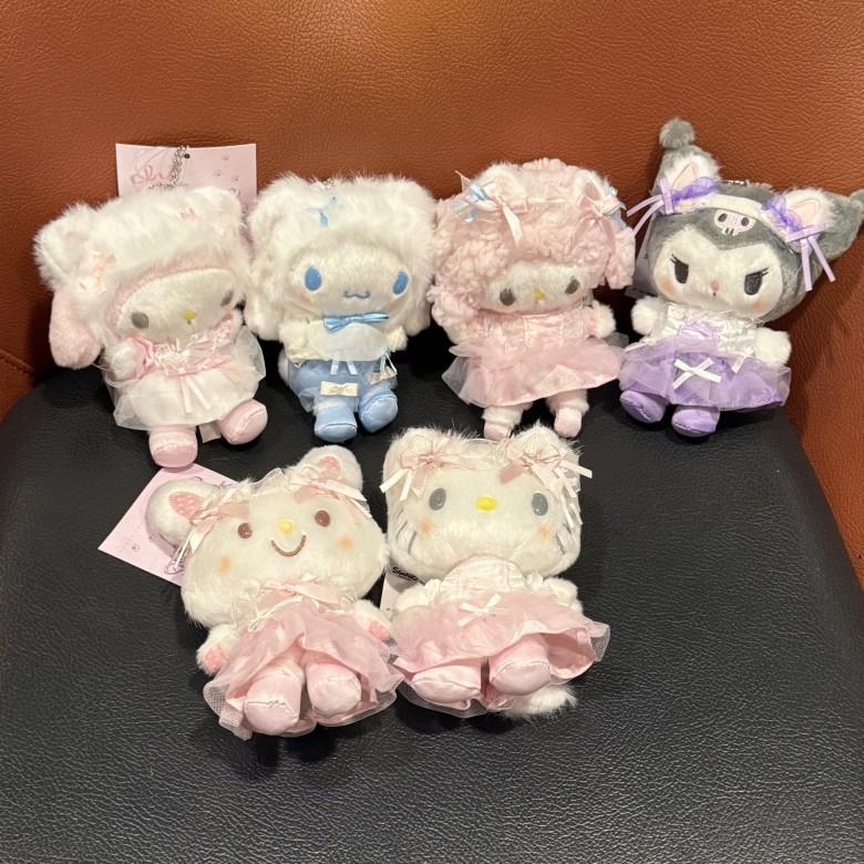 Portachiavi Peluche Bambola Melodie Con Imbottitura Corta in Peluche Per Bambini e Collezionisti