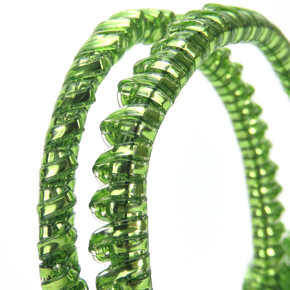 Used ANTEPRIMA Handbag Wire Bag PVC Green Party