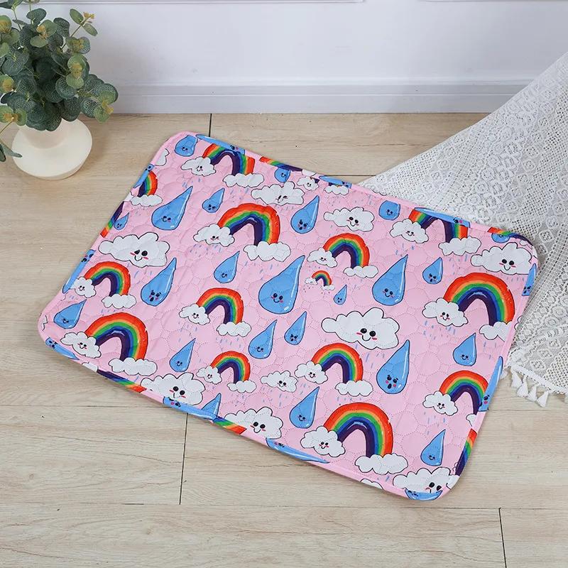 DHDH Moisture Proof Pet Dog Floor Mat Sofa Cushion Skin Friendly Cat Sleeping Mat Breathable Pet Bed Mat 40X30cm