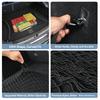 For NEW ZEEKR 001 7X 007GT 8X 9X Trunk Storage Net Bag with Anti-Slip Fixation  Secure Hanging Automotive Interior Accessories