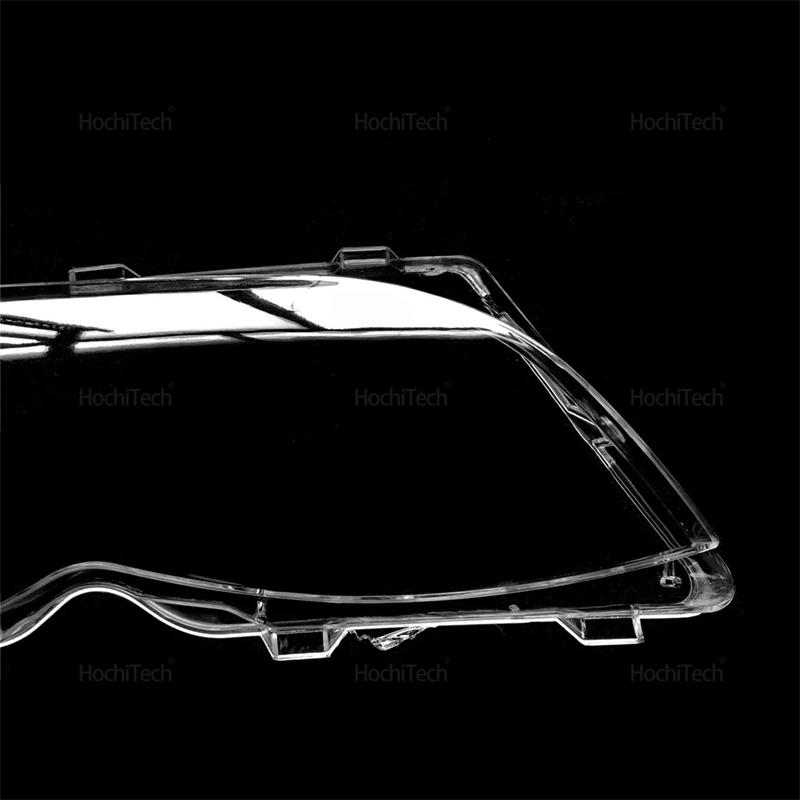 Auto Headlamp Cover Headlight Caps Lampshade Housing Lamp Shell Glass Lens for BMW 3 Series E46 Sedan Facelift 2002-2005