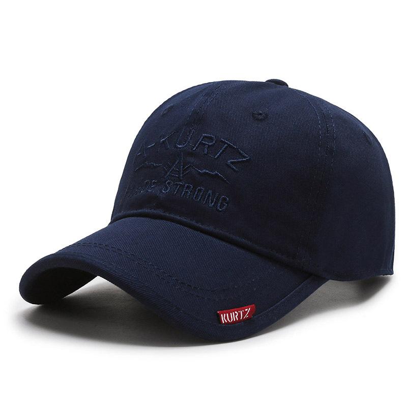 Korean retro baseball cap children autumn and winter versatile street letter embroidery cap couple men and women