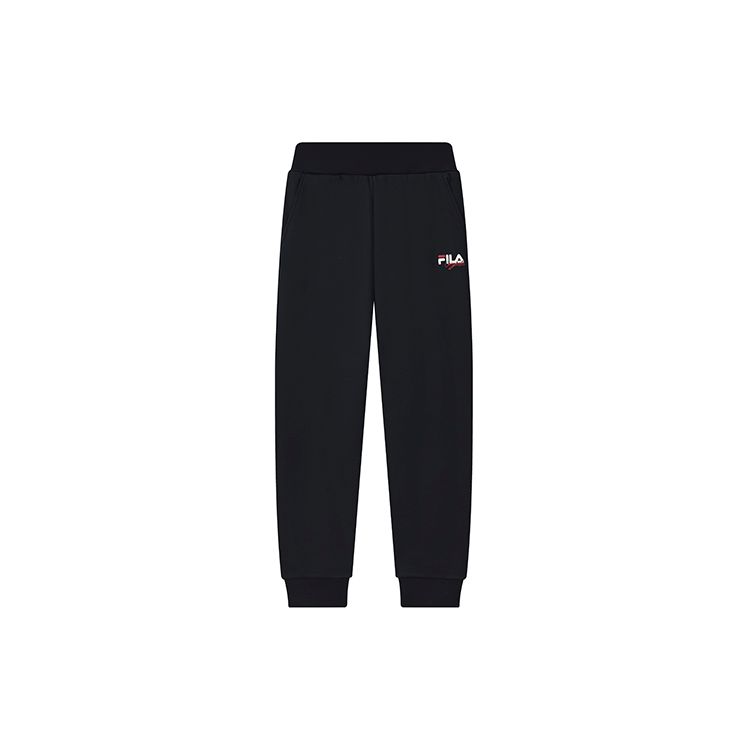 

FILA Basic Simple Logo Print Fleece Knit Casual Pants Women bottoms Legendary-Blue F11W249605F-NV S