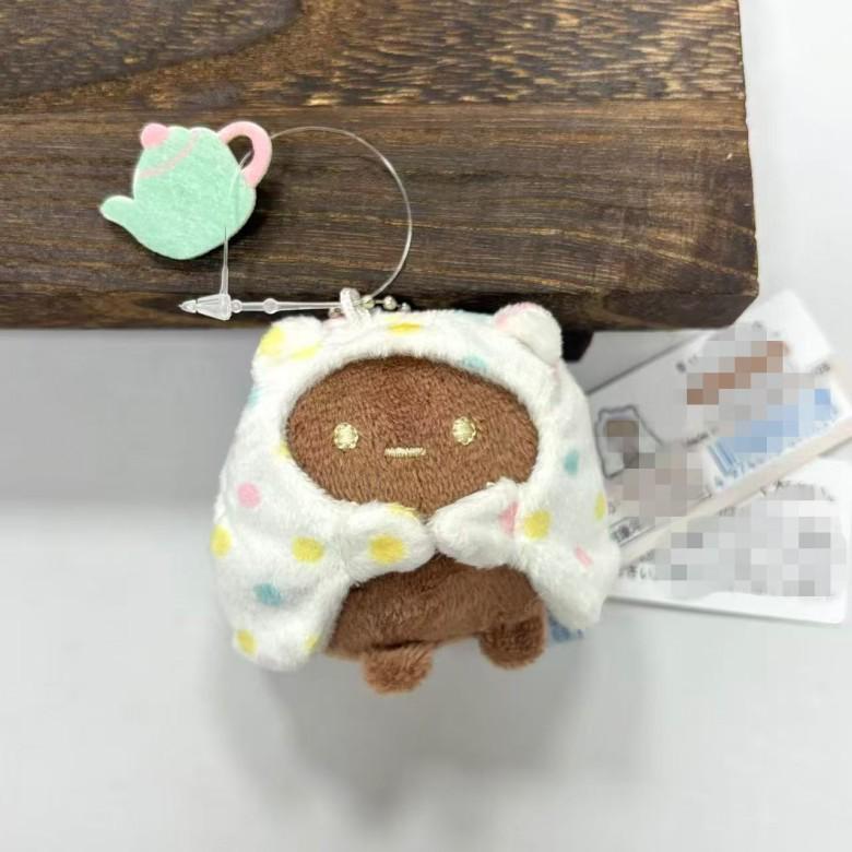 Animal Plush Dolls: Cats, Penguin, Pork Cutlet, and Bear. Hand-Held Bags & Charms