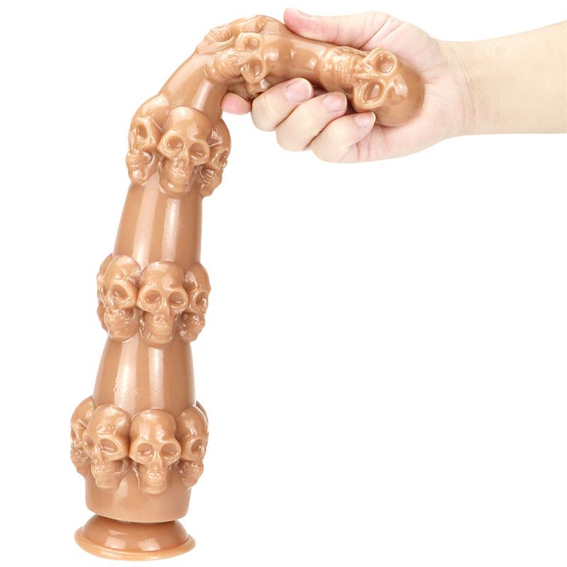 Skull and Crossbones Anal Plug Female Anal Asshole Sex Products Expansion Equipment Hardcore Masturbation Chrysanthemum Anus