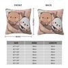 Bubu Dudu Cute Cartoon Bear Character Pillow Cover Kawaii Panda Pillow Case Cushion Cover Pillowcases For Party Home Decor