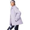 Li Ning Comfortable Versatile Hiking Waterproof Windproof Breathable Durable Jacket Women Outerwear Sea-Salt-Purple AWBU010-3