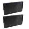 2PCS Flip Cover Concealed Car License Plate Holder Bracket New Energy Electric Car License Plate