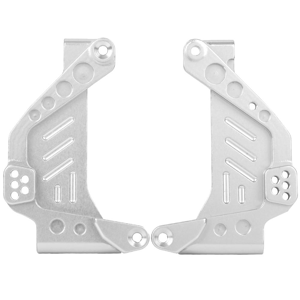 

Front Suspension Bracket Aluminium Alloy Bumper Holder for Axial scx10 III AX103007 RC Car Silver