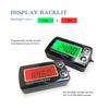 Kebidumei Inductive Tachometer Hour Meters Gauge Alert RPM Engine Hour Meter Backlit Resettable Tacho for Motorcycle Lawn Mower
