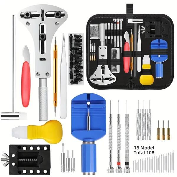 Watch Repair Tool Set 147-piece Watch Repair And Disassembly Set 147-piece Watch Repair Set