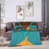 Perry the Platypus Blanket Quality Warm Soft Throw Blanket Autumn Boy Girl Couch Bed Funny Bedspread
