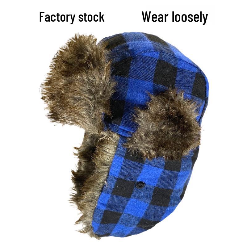 

Brown Fur Waterproof Winter Hat with Velvet Lining and Ear Protection for Cycling 57-60cm (One Size)