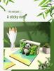 3D Panda Stereo Sticky Notes & Creative Calendar Sculpture Gift