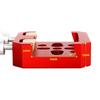 Aluminum Alloy Telescope Dovetail Mounting Plate Double Fixed Reinforced Astronomical Telescope Accessories Wear-resistant