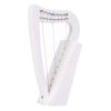 8 Strings Lyre Harp Solid Wood Mini Harp with Tuning Wrench Stringed Instrument for Kids and Adult Beginner