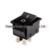 KANGERLE Waterproof Black Two-Position Rocker Switch KCD2-21F2