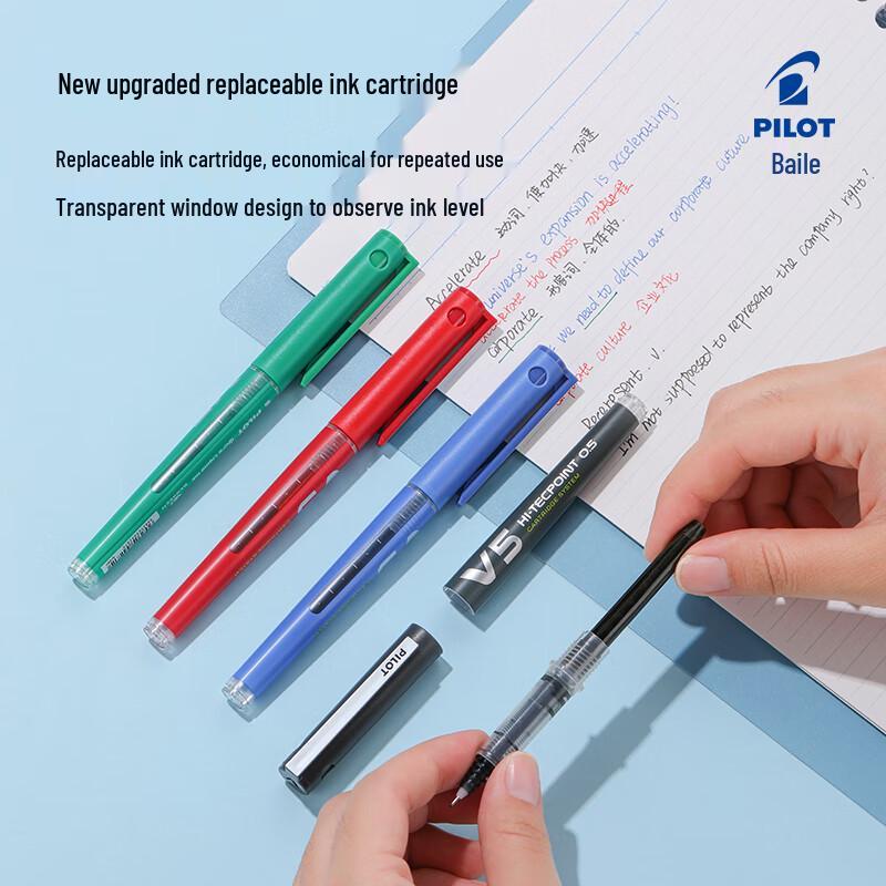 PILOT BXC-V5 Direct Liquid Rollerball Pen Set