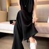 Wide Leg Pants Women's Spring and Autumn New Korean Version High Waist Fat MM Super Large Size Thin Straight Pants Loose Casual Mopping Trousers