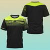 Summer Men's Table Tennis Training Uniform, Casual and Comfortable Sports Short Sleeved Top, 3D Printed O-neck Short Sleeved T-shirt