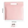 A4 Leather Korean Style Large Capacity Magnetic Snap File Folder