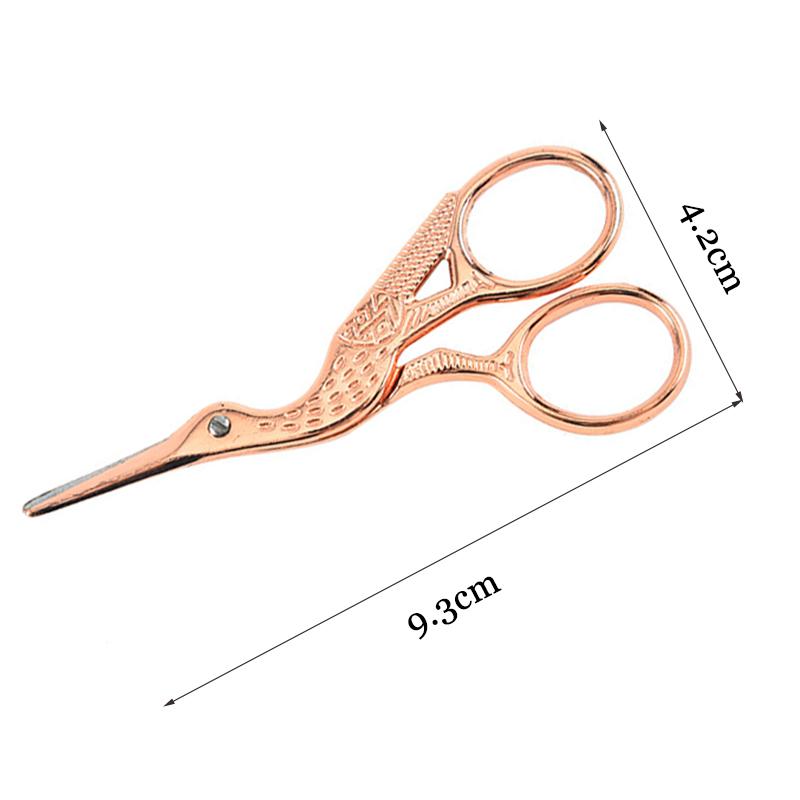 Peacock Stork Vintage Sewing Needlework Color Scissors Tailor Embroidery Scissor Crafts DIY Tailoring Fabric Cloth