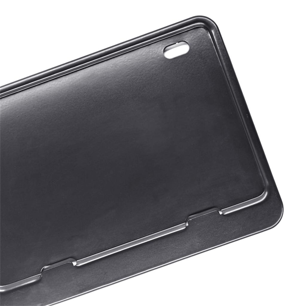 License Plate Frame Motorcycles Tag Holder Black Heavy-Duty Aluminum Bracket Universal for Motorbike ATV Scooter