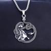 Necklace for Women Ins Hip Hop Diy Medusa Light Luxury Snake Shaped Pendant for Men