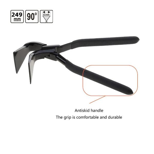 

1PC Sheet Metal Bending Pliers Multifunctional Elbow Straight Handle Hand Seamer Crimping Folding Tool