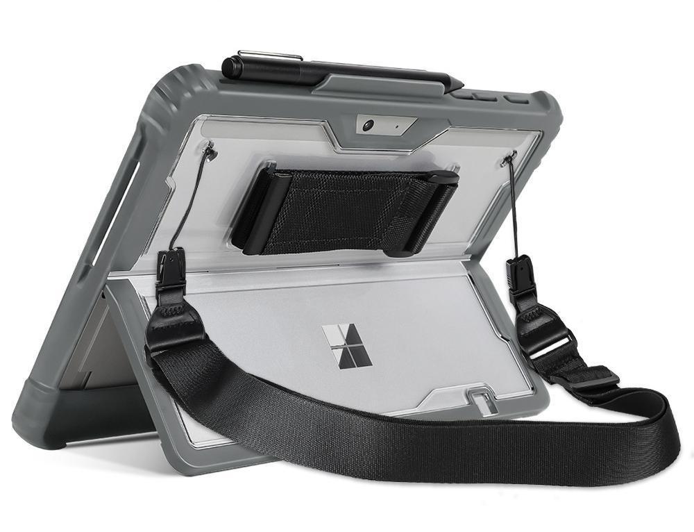 Pro Protective Surface Case: Drop-Proof for Pro Models with Durable Plastic Shell & Go1234 Keyboard Shell