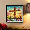 New Arrival 5D DIY Full Circle Diamond Painting "Cross" Embroidery Cross Stitch Home Decor Gift
