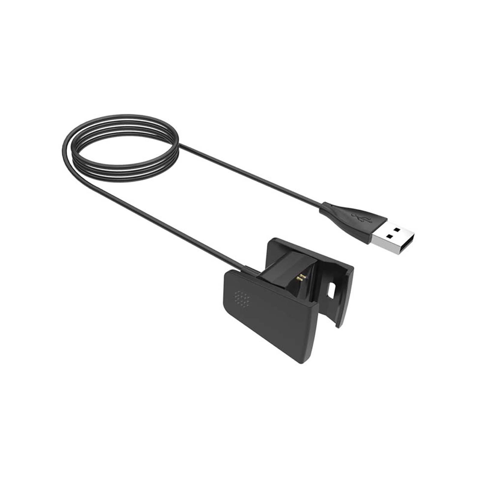 USB Plug Charger For Fitbit Alta Hr Replacement Clip Charging Cable Dock For Fitbit Alta Hr Smart Watch Chargeing Line чёрный