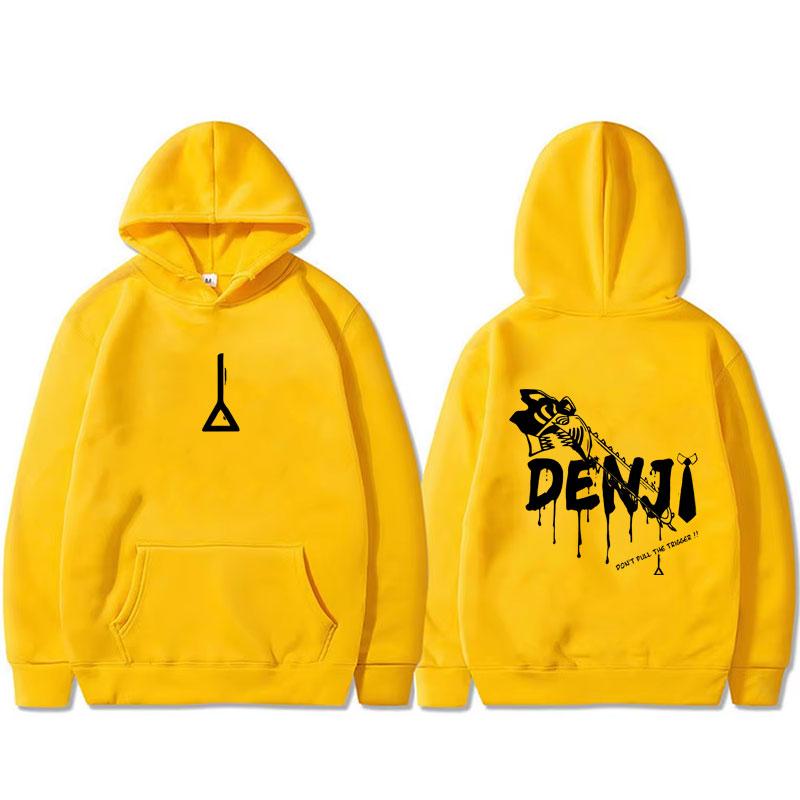 Anime Chainsaw Man Hoodie Kawaii Denji Pochita Funny Print Tracksuit Men Women Cosplay Oversized Hoodies Male Fashion Pullover