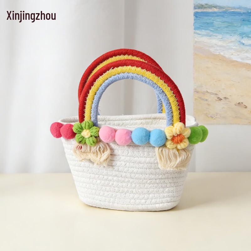

Handwoven Cotton Rope Tote Bag for Women