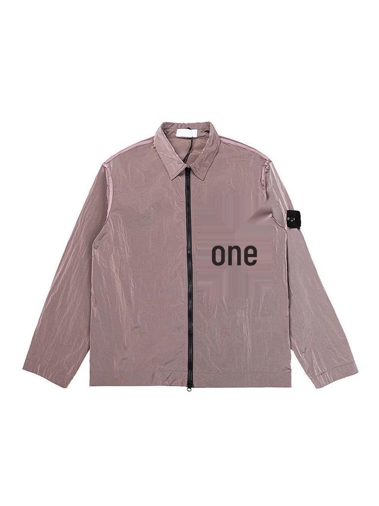 Unisex Lightweight Softshell Jacket - Nylon, Casual, Zipper, Functional Workwear for Spring/Autumn