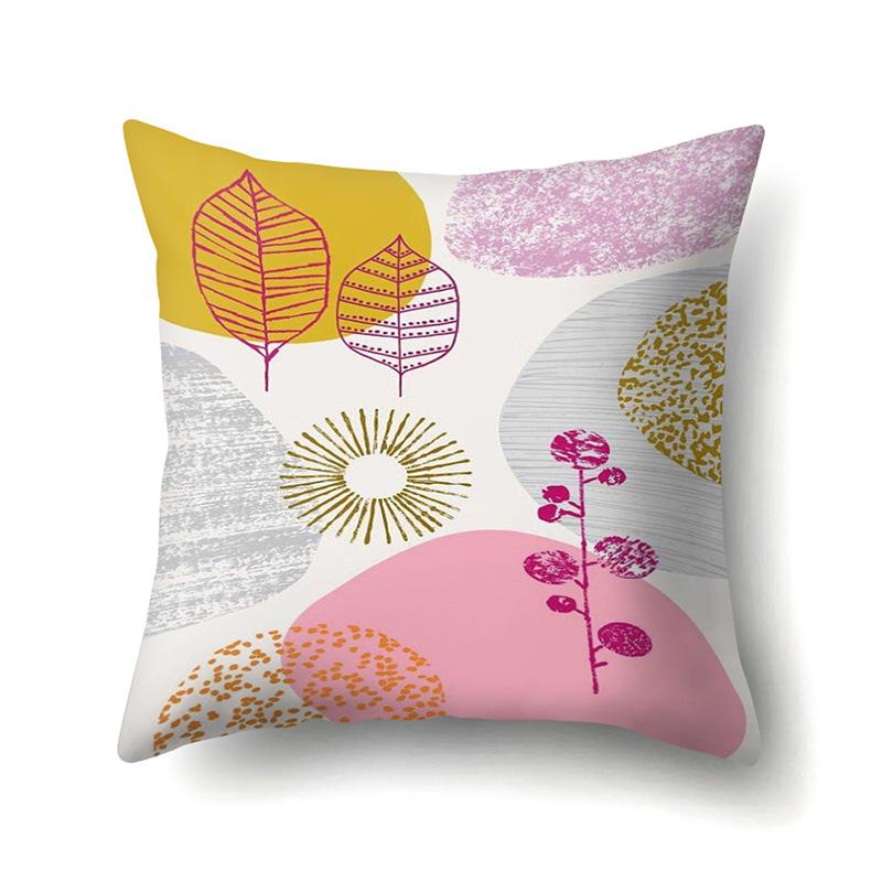 Polyester Pillowcase Automobile Decoration Home Printed Pillowcase