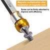 Screwdriver Head Magnetic Ring,Metal Screwdriver Head Magnetizer Screwdriver Magnetic Ring, Upgrade Magnetizer Screw Removable