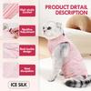 Breathable Soft Nylon Cat Recovery Suit Highly Elastic Ice Silk Anti-licking Adjustable Kitten Surgical Vest Cosas Para Gatos